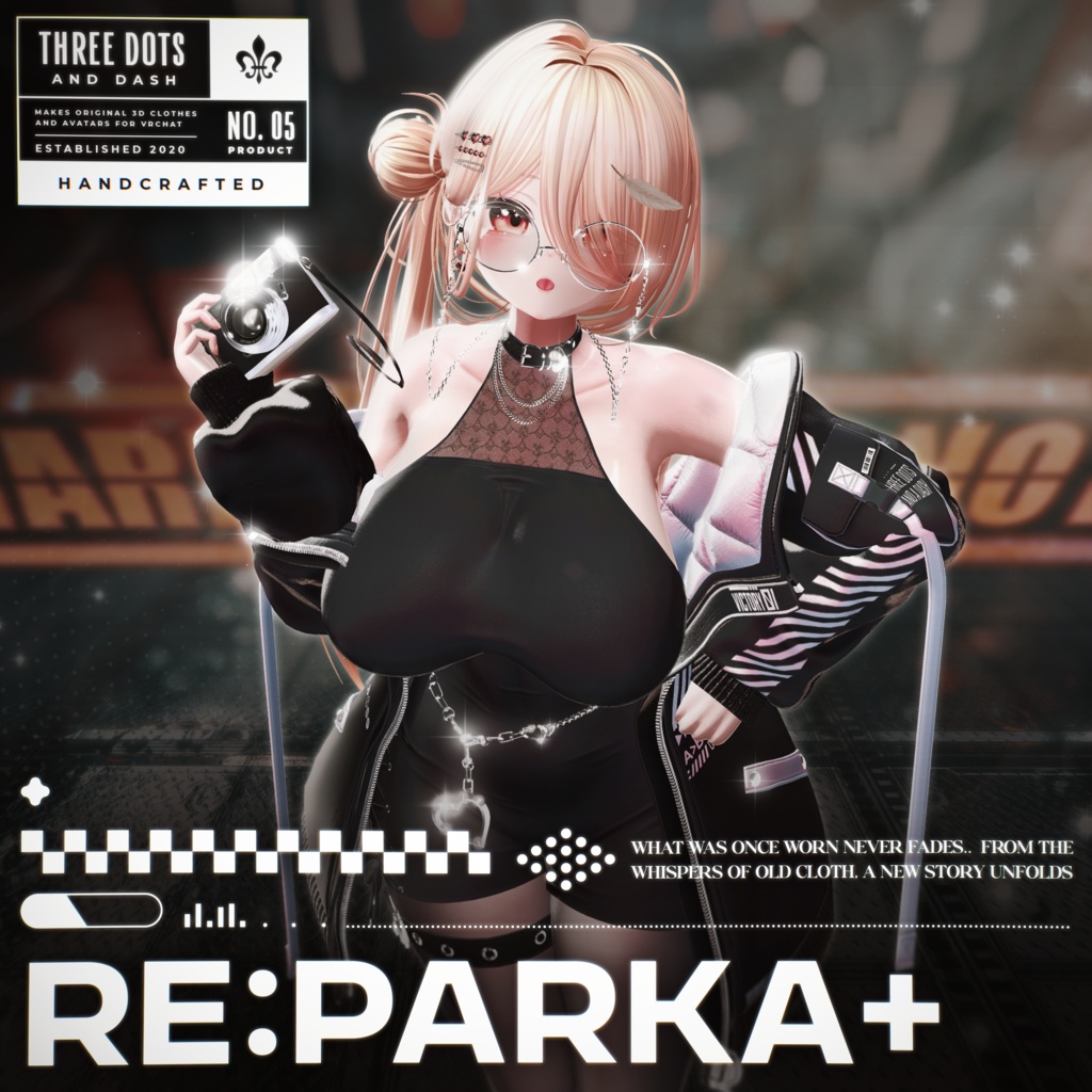 [3D Clothing Model] Re : Parka Dress image