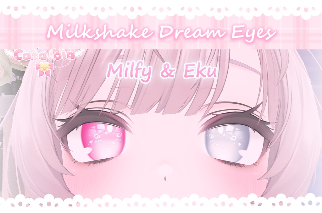 VRChat Milkshake Dream Eye Texture for Milfy & Eku image