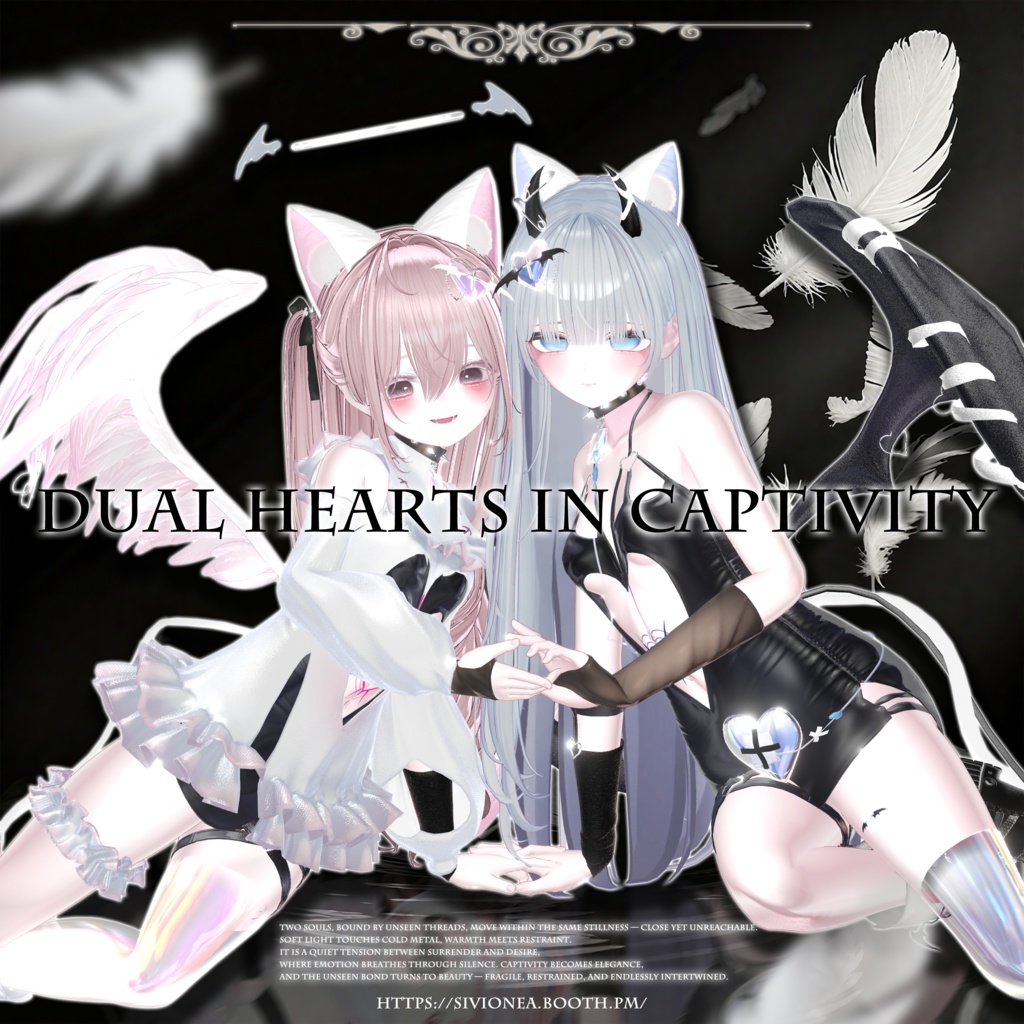 🕊️Dual Hearts in Captivity🦇 image
