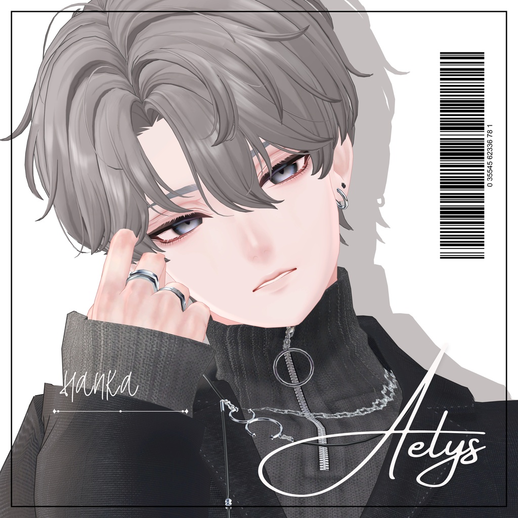 【VRC Hair】 Aelys_Hair image