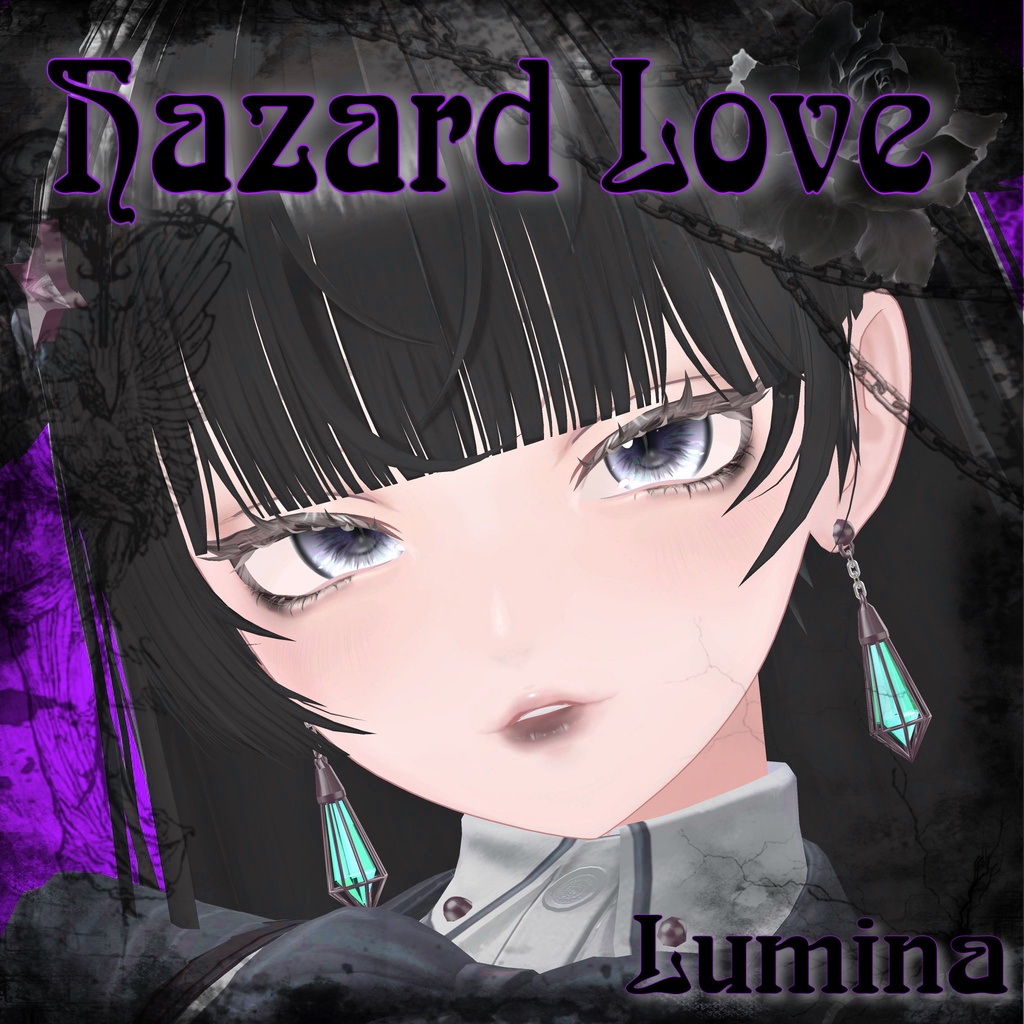 【ルミナ Lumina専用Makeup&Eye Texture】 𝑯𝒂𝒛𝒂𝒓𝒅 𝑳𝒐𝒗𝒆 image