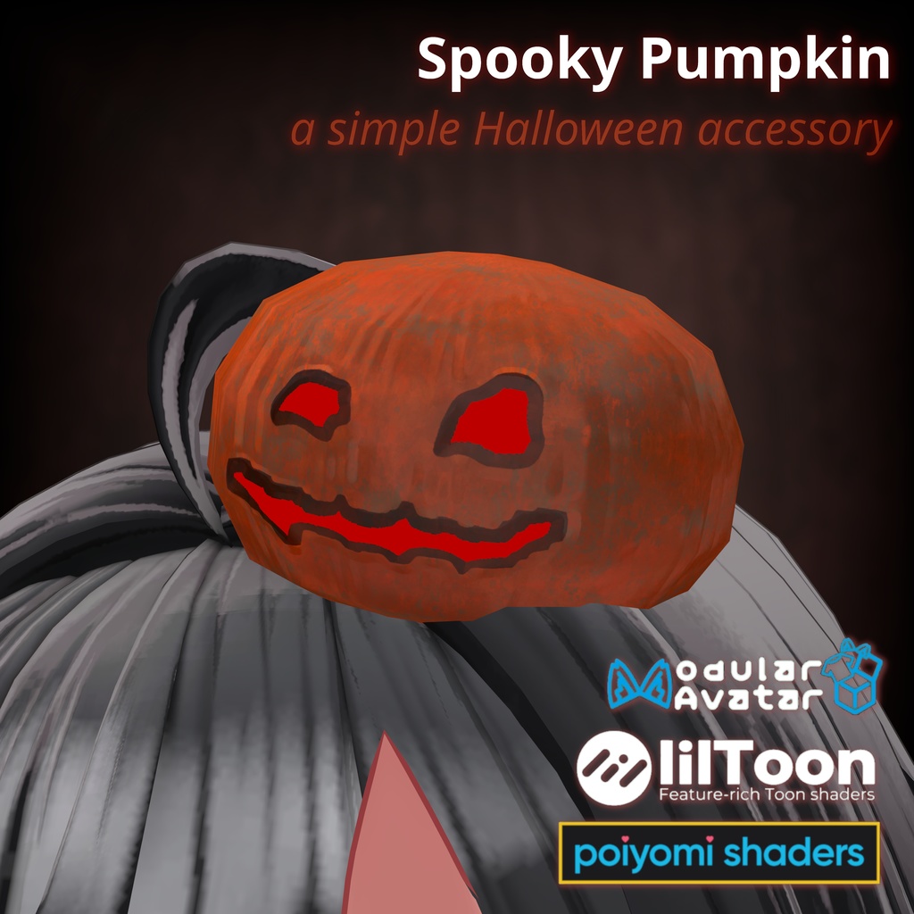 Free!無料! Spooky Pumpkin Accessory image