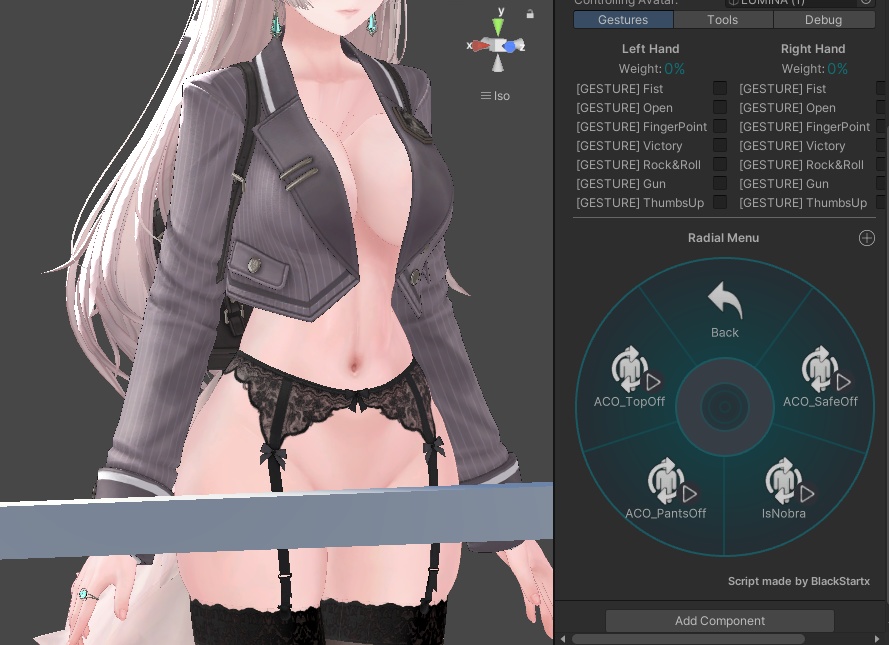 【ルミナ】AddClothOff：デフォ衣装非表示メニュー image