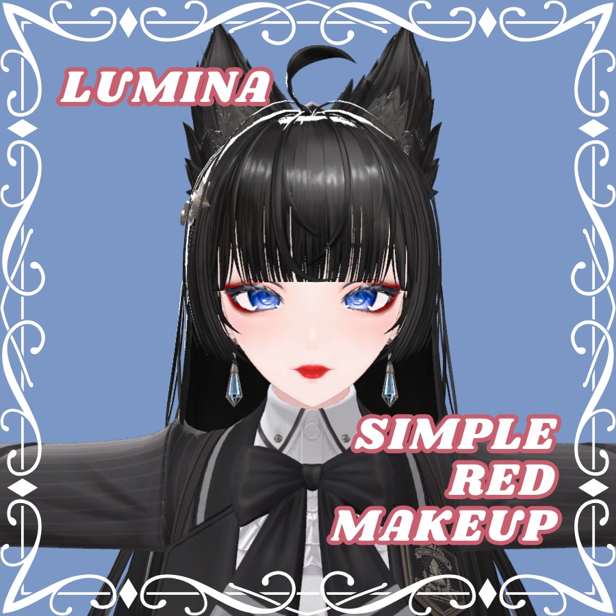 [Lumina] Simple Red Makeup image