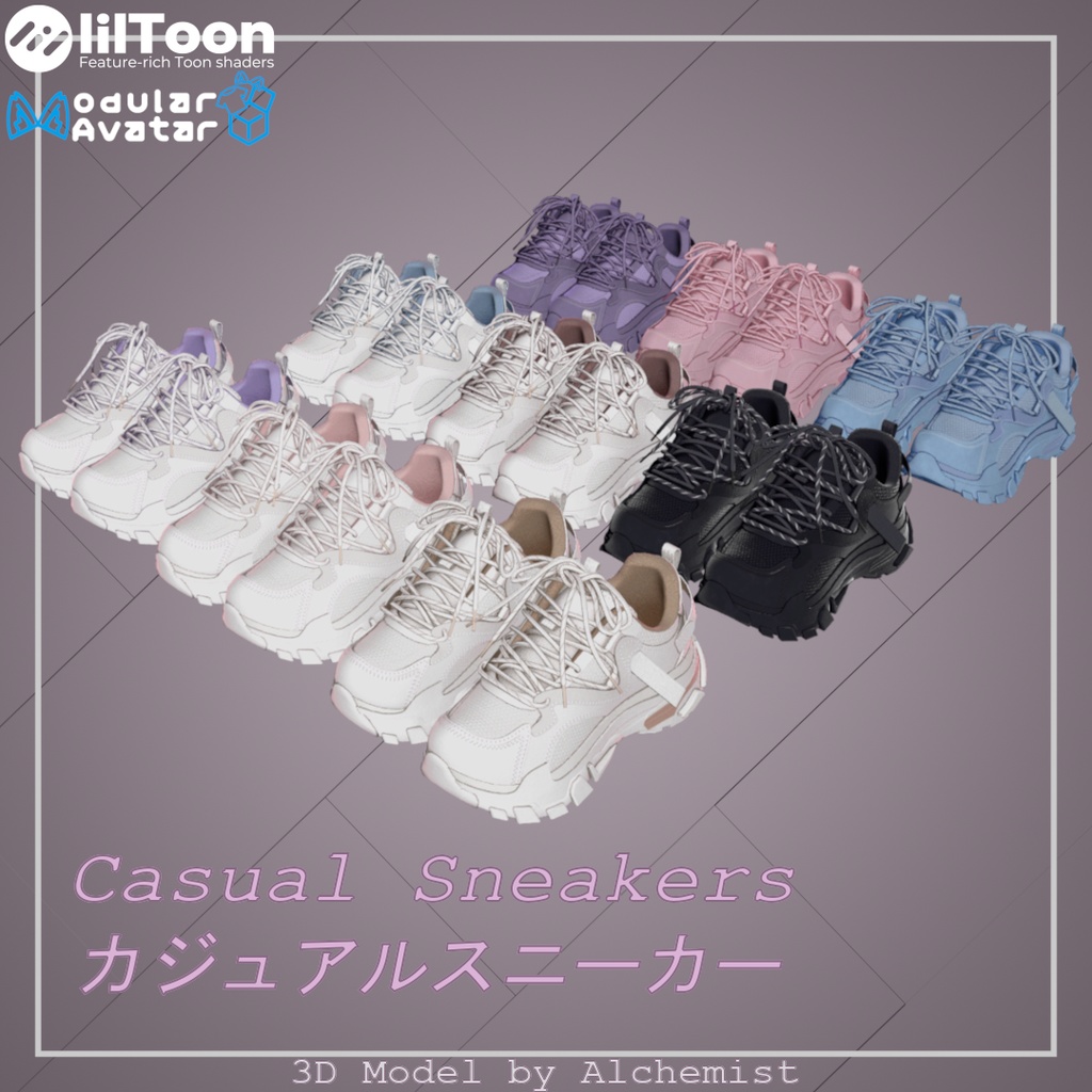 Casual Sneakers（Support 5 avatars） image