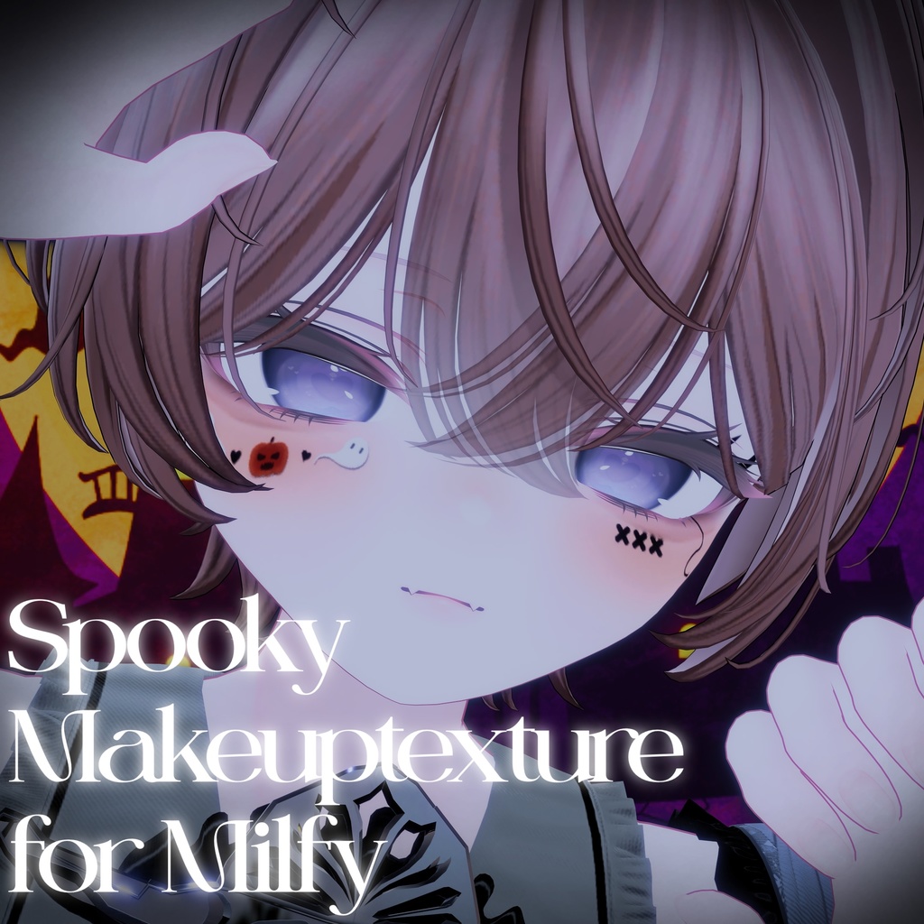 Spooky Makeup Texture for Milfy image