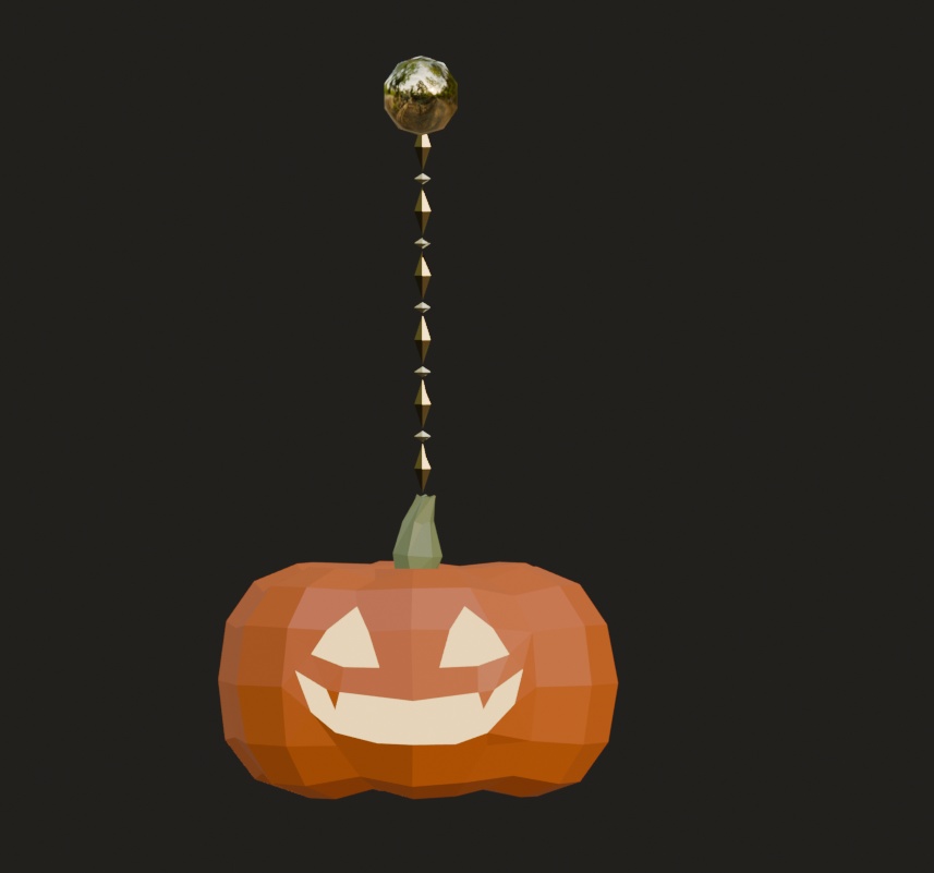 Swaying Pumpkin Earrings image