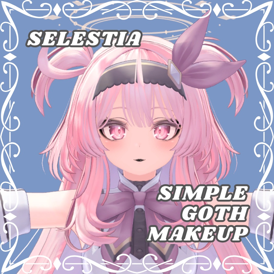 [Selestia] Simple Goth Makeup image