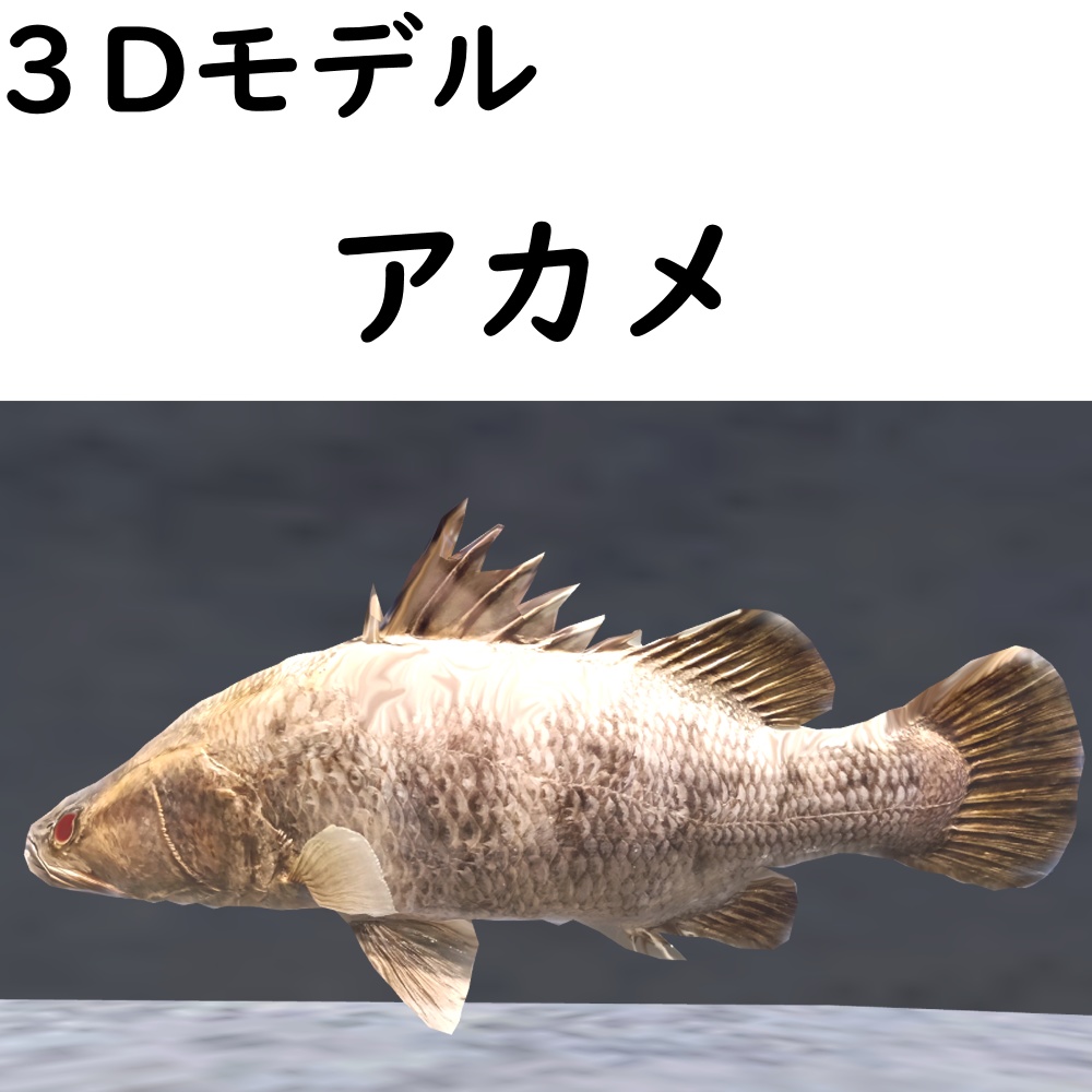 アカメ【VRChat想定】 image