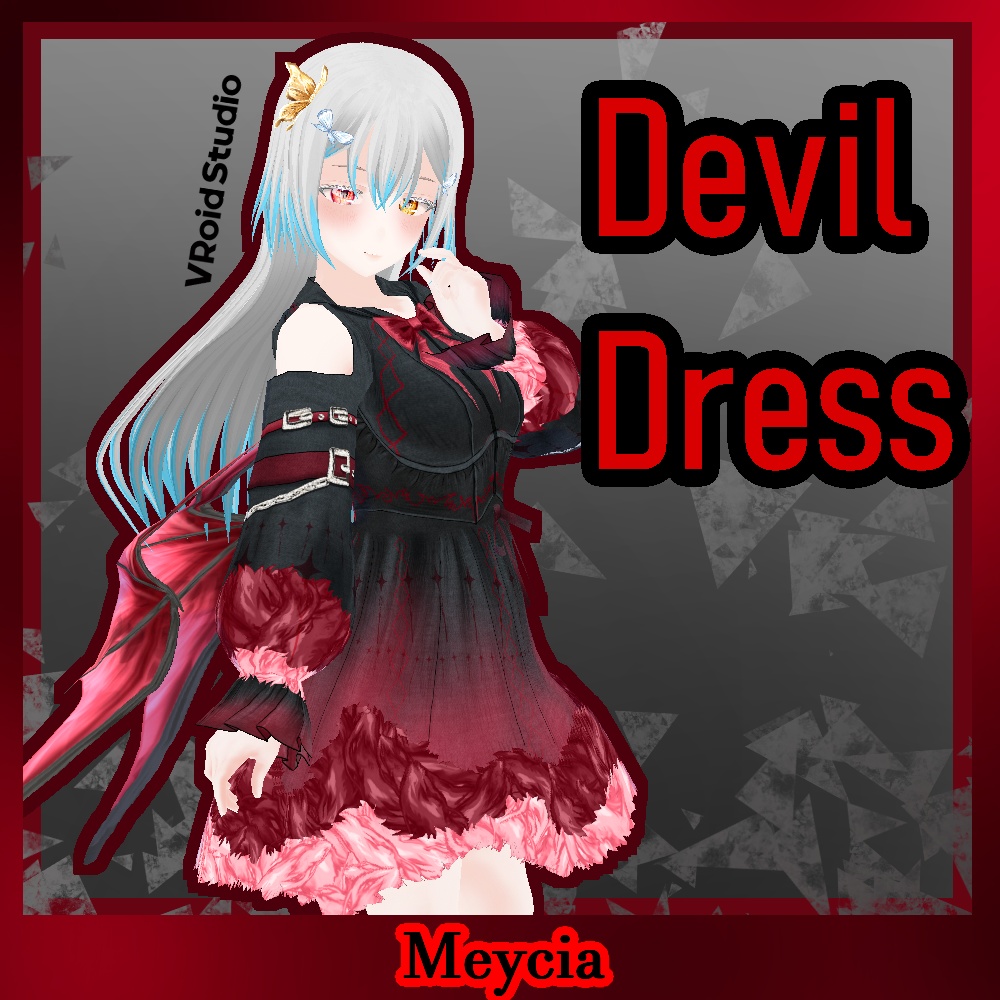 【Vroid】Devil dress image