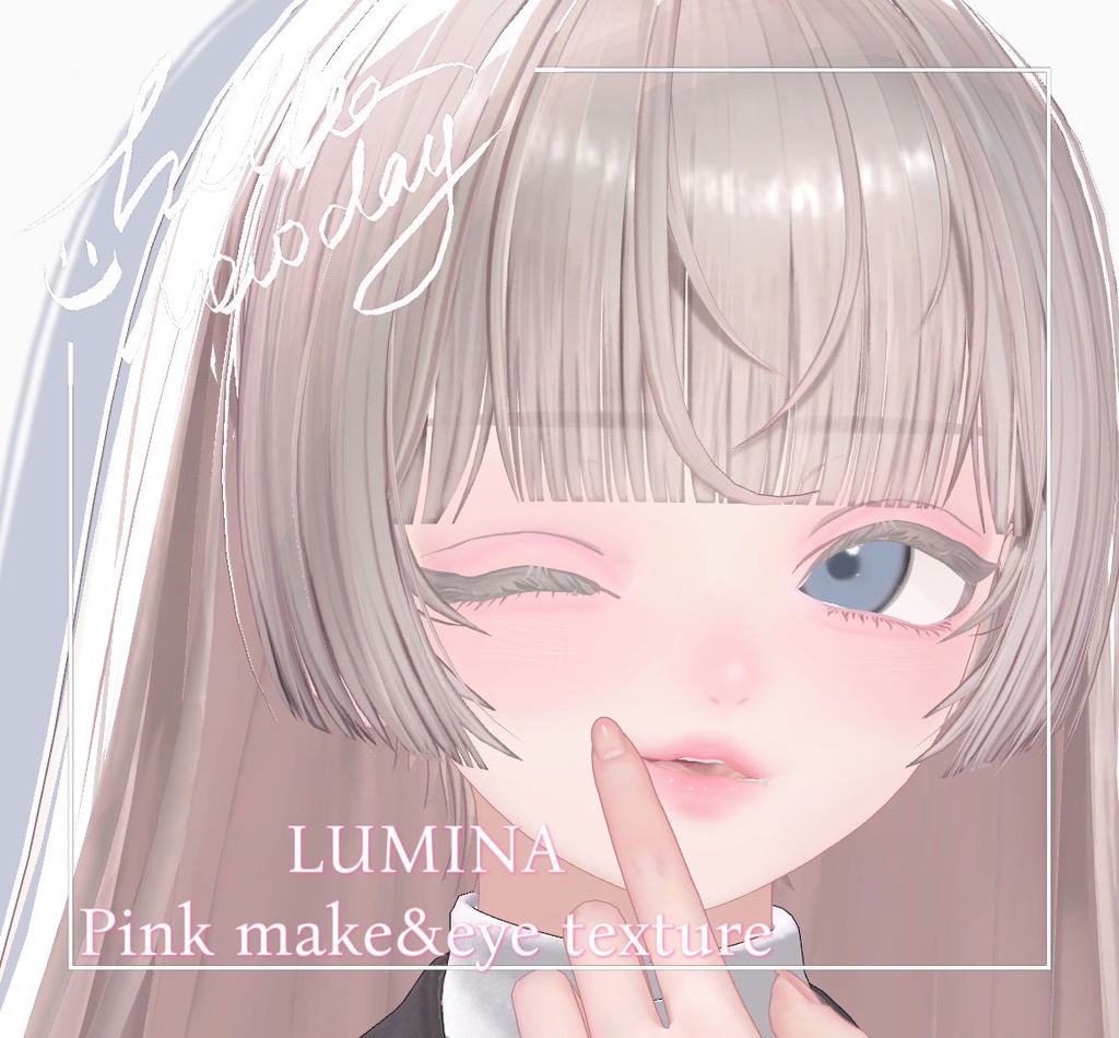 [LUMINA] Pink Make & Eye Texture image