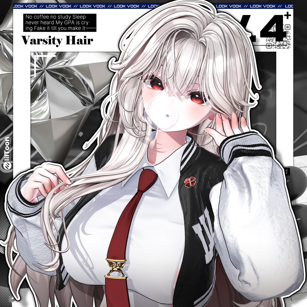 20,000 Followers Sale LV.4 Varsity Hair image