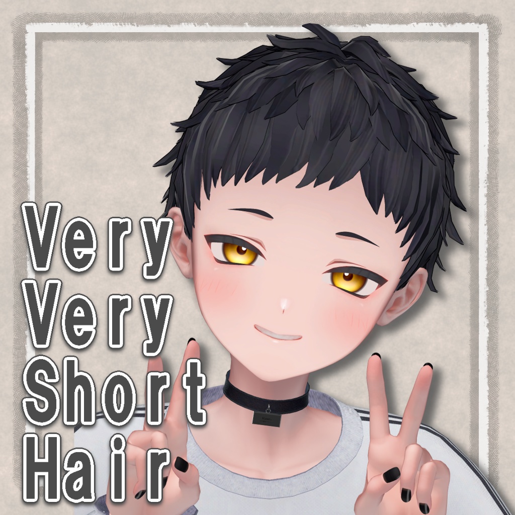 [Kuuta] Very, very short hair image