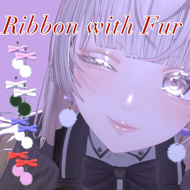 [Versatile]Ribbon with Fur image