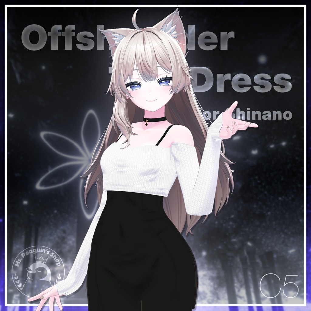 Off-Shoulder Top Dress for Shinano / ohushiyoruda totsupu wanpisu[shinanoYong ] image