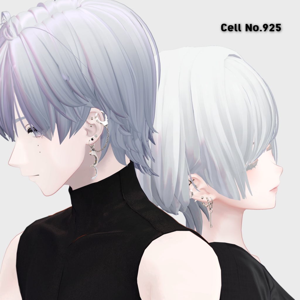 10-piece pierced earring set  ring [Cell No.925] image