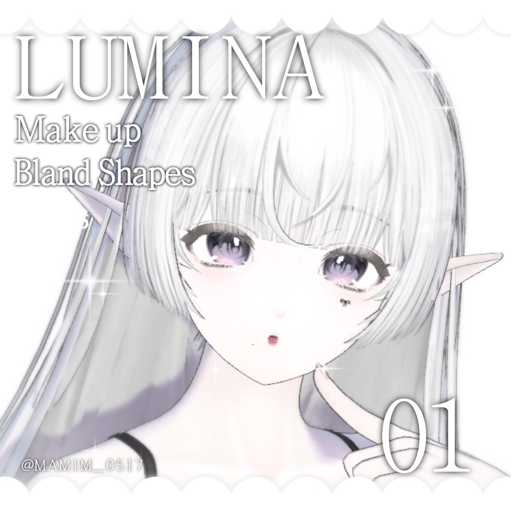 ୨୧ LUMINA_Make up_Bland Shapes_01 ୨୧ image