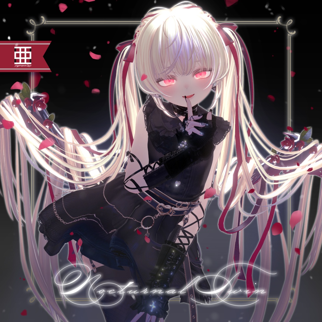 【VRC Hair】Nocturnal Twin image