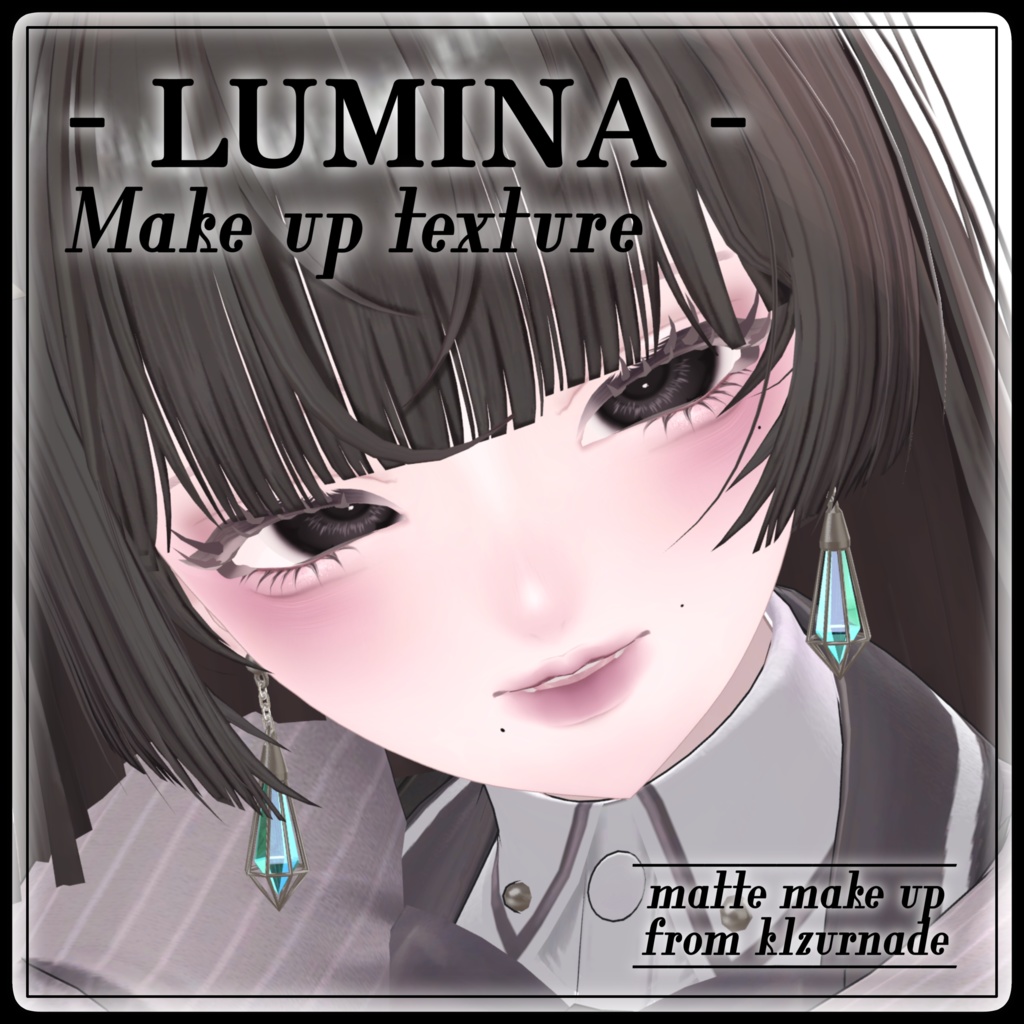 [LUMINA exclusive] matte make-up texture* image
