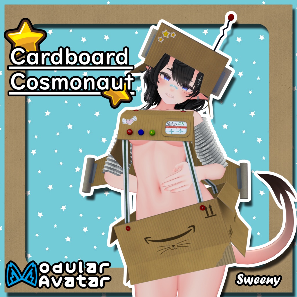 Cardboard Cosmonaut image