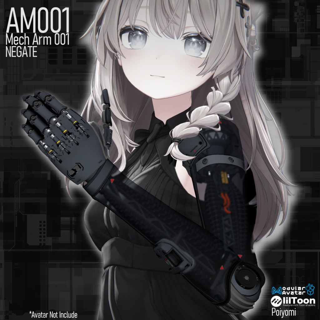【 6Avatars】NEGATE AM001 Mech Arm【Airi Milltina Manuka Shinano DELTAFLAIR  Lurie】 image