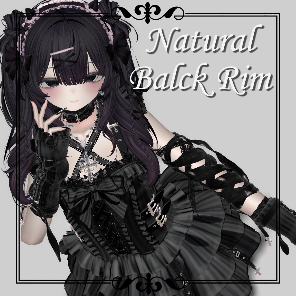 Natural Black Rim Material/Black 01 image