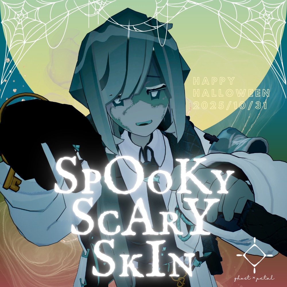 【CLZType1対応_メイクテクスチャ】SpOoKy_Scary_Skin【6color】 image