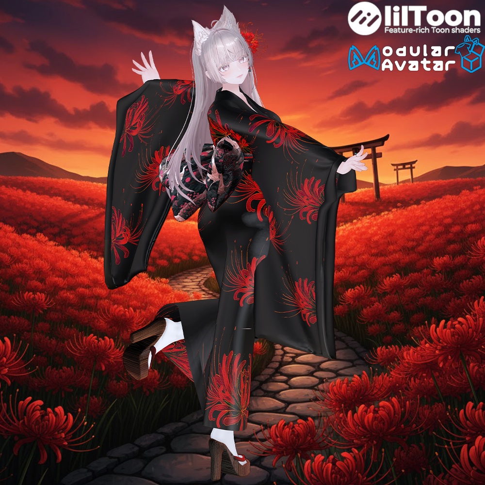 [10Dui Ying ] Twin Blossoms Picture Scroll image