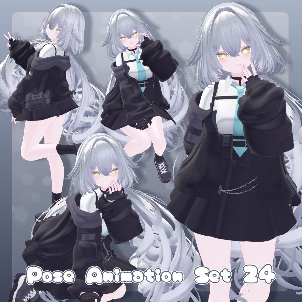 Pose Animation Set 24 [50 types] image