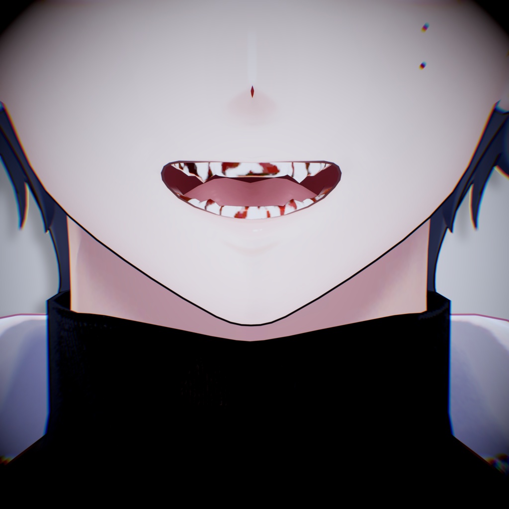 mujouism2Blood-stained teeth image