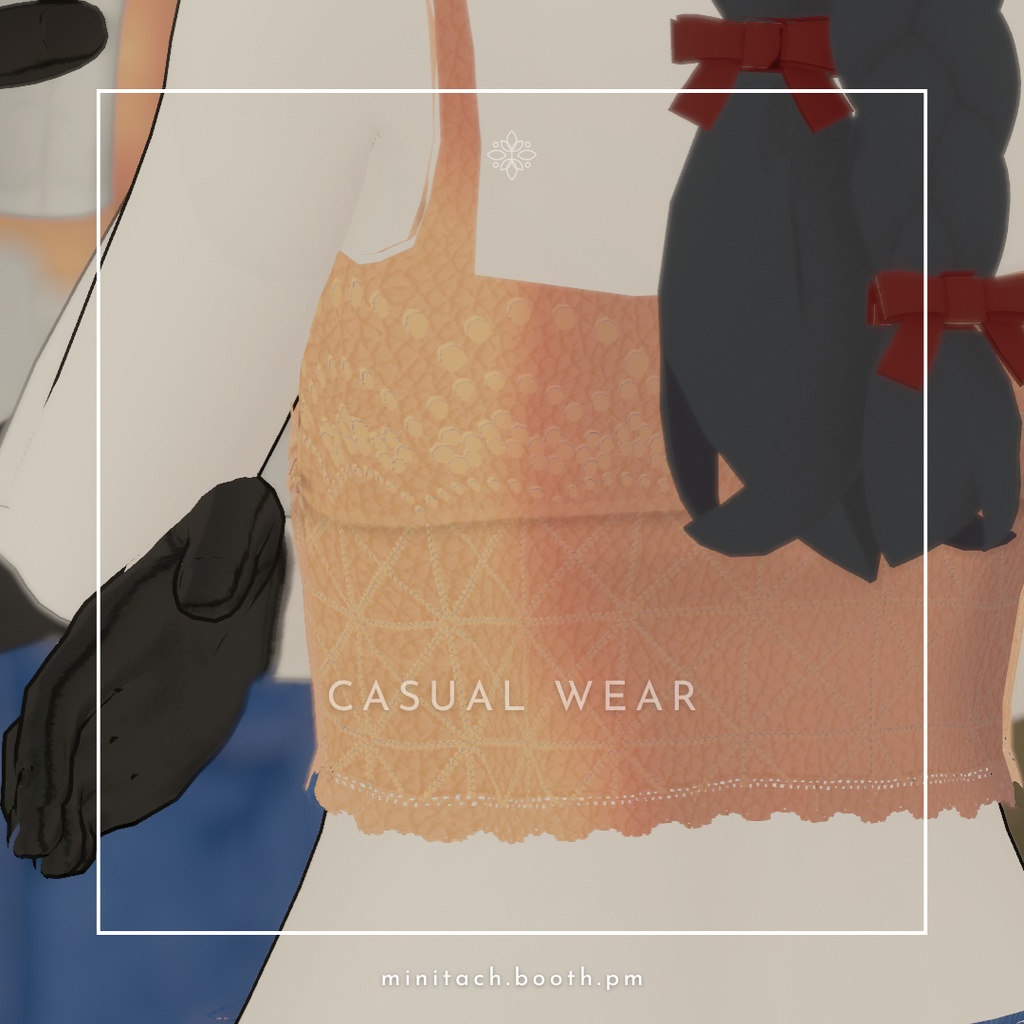 【VRChat】 casual wear【まるぼでぃ】 image