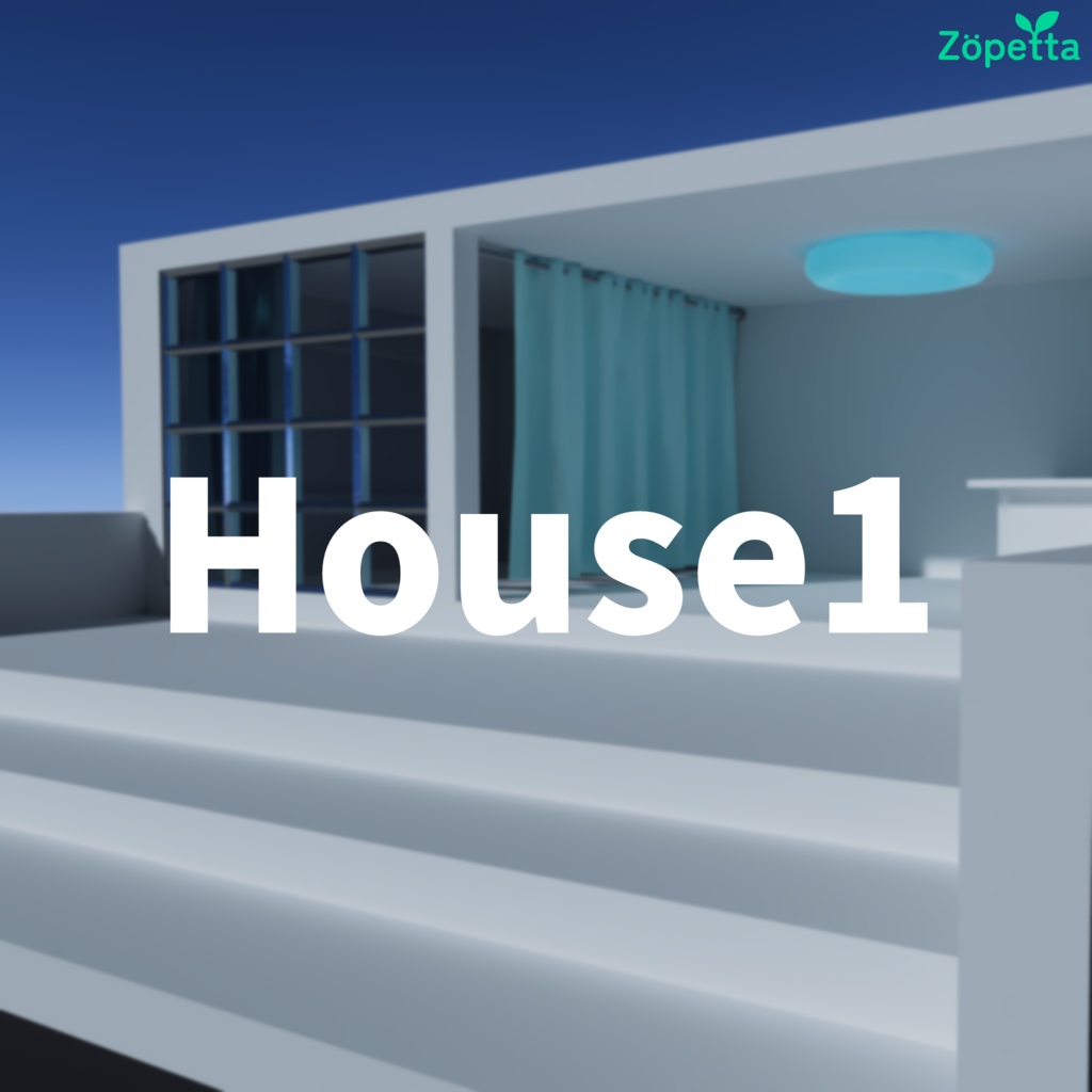 【無料】VRChat向けワールド「House1」 image