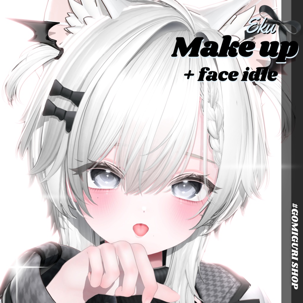 Make-up body texture face idle image