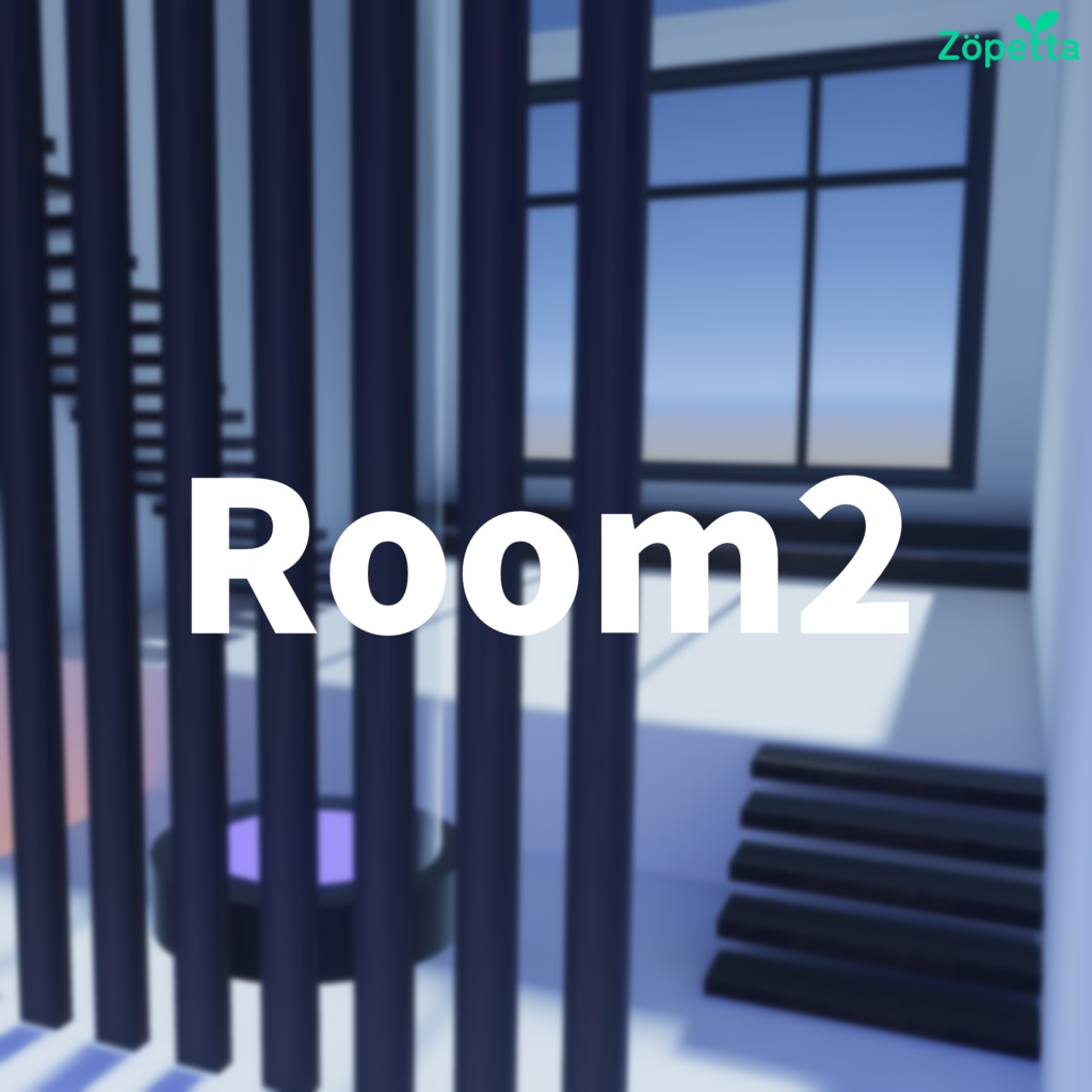 【無料】VRChat向けワールド「Room2」 image