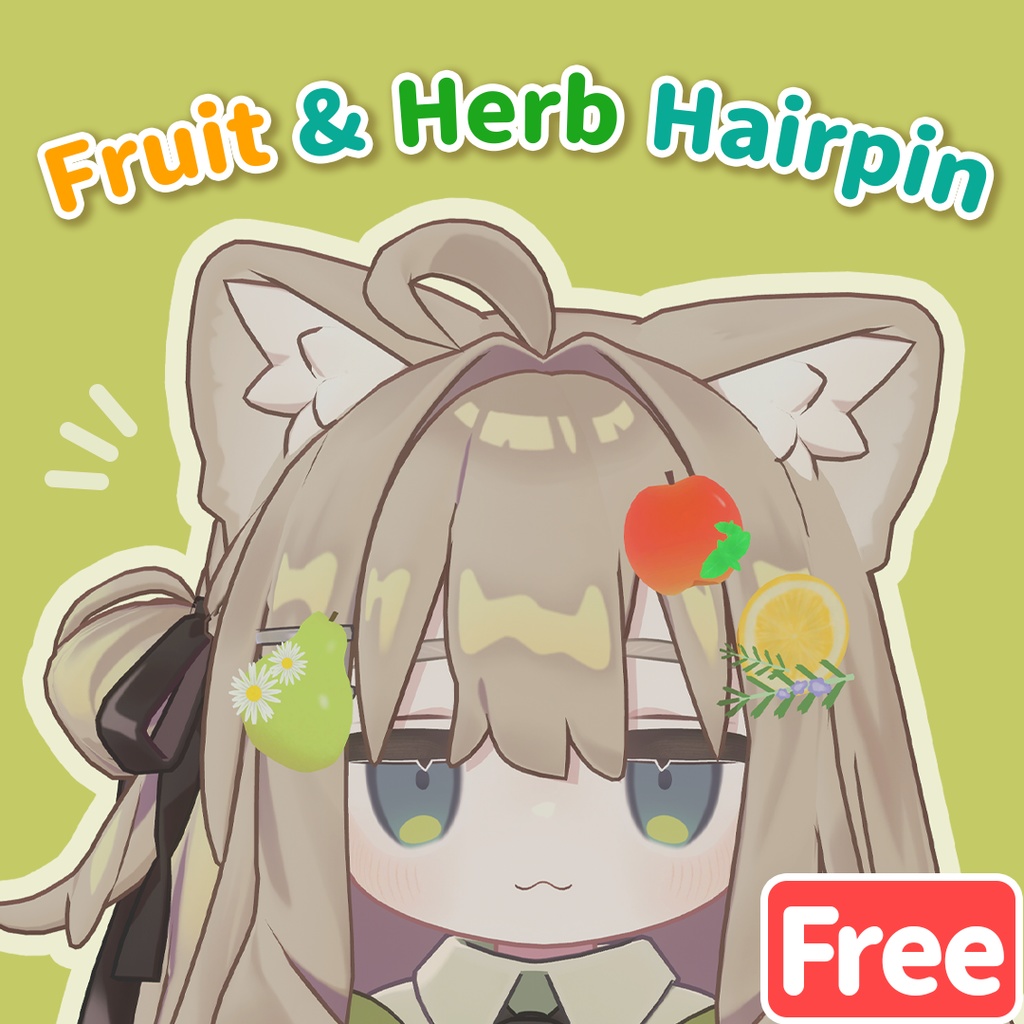 Fruit & Herb Hairpin / [ #Kabo-ni Shop ] image