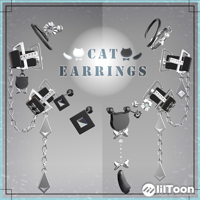 Cat Earrings image