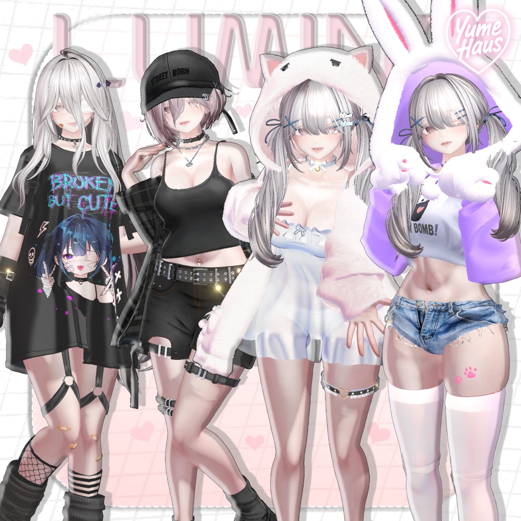 [Lumina] [4 CLOTHING PACK] Collection image