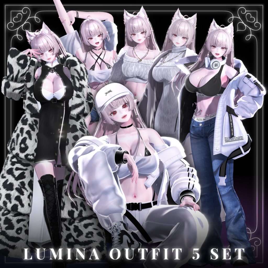 40% OFF SALE [LUMINA (v1.07) Compatible] Outfit 5-piece set image