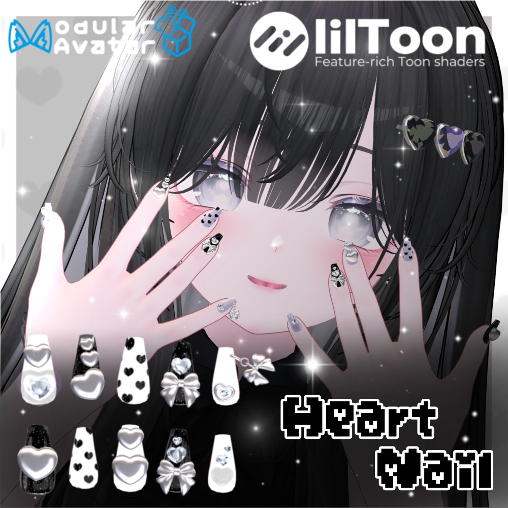 Heart Nail...♡ image