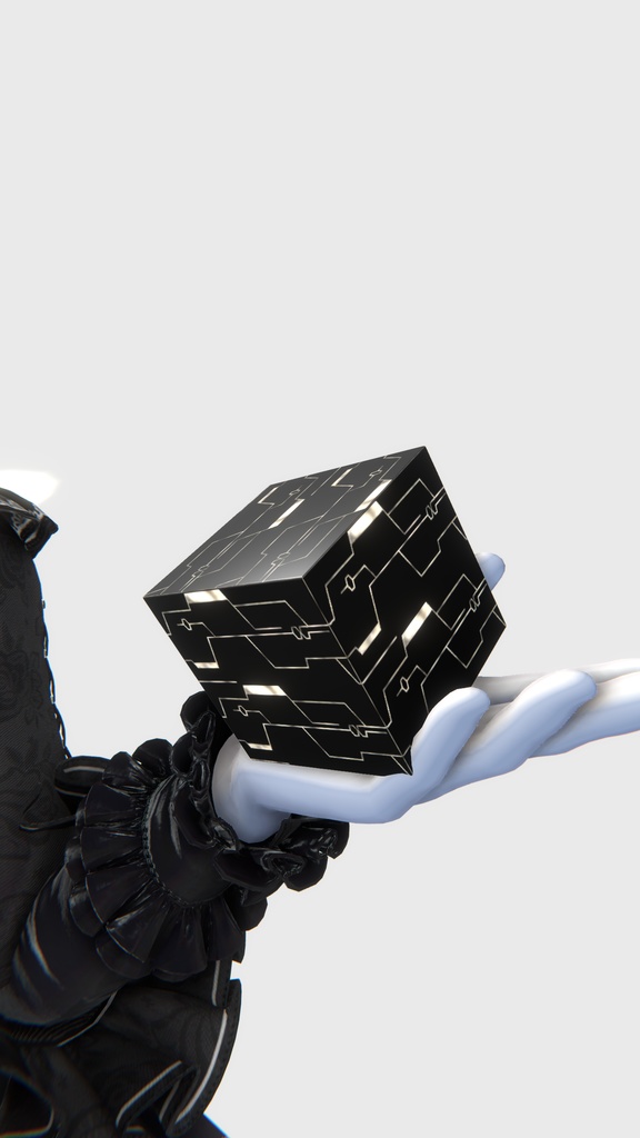 【無料】NieR Automataにでてくるブラックボックスみたいなやつ image