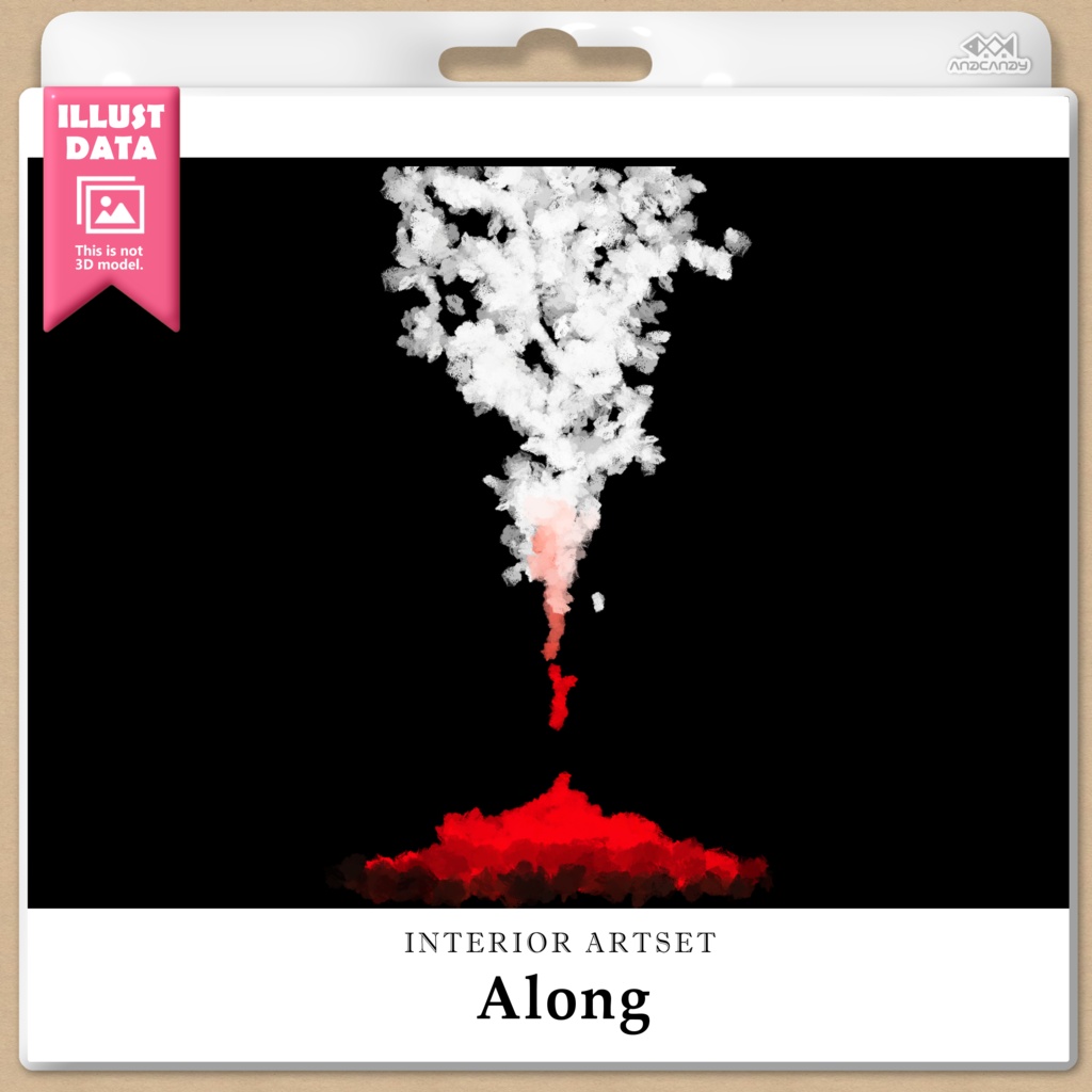 【VRChat向け】INTERIOR ARTSET「Along」【素材集】 image