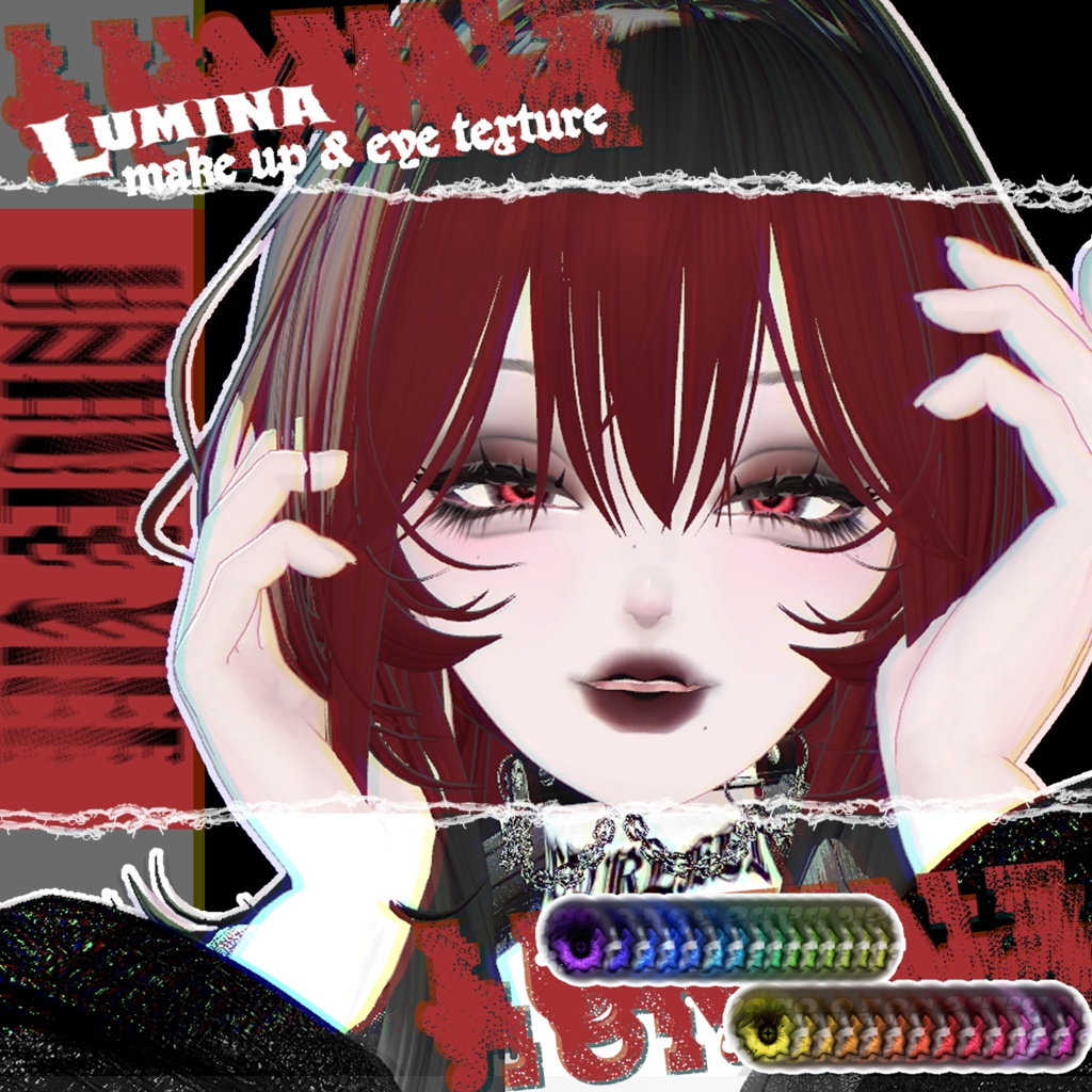 [LUMINA]UNHOLY VICE eyesmake up texture[Lumina] image