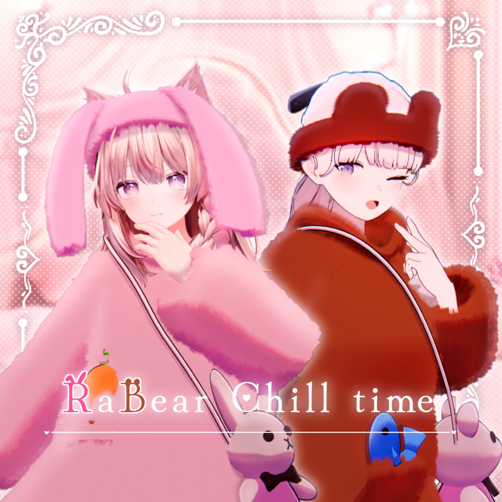 [3D Costume][rabear chill time] Compatible with 10 avatars image