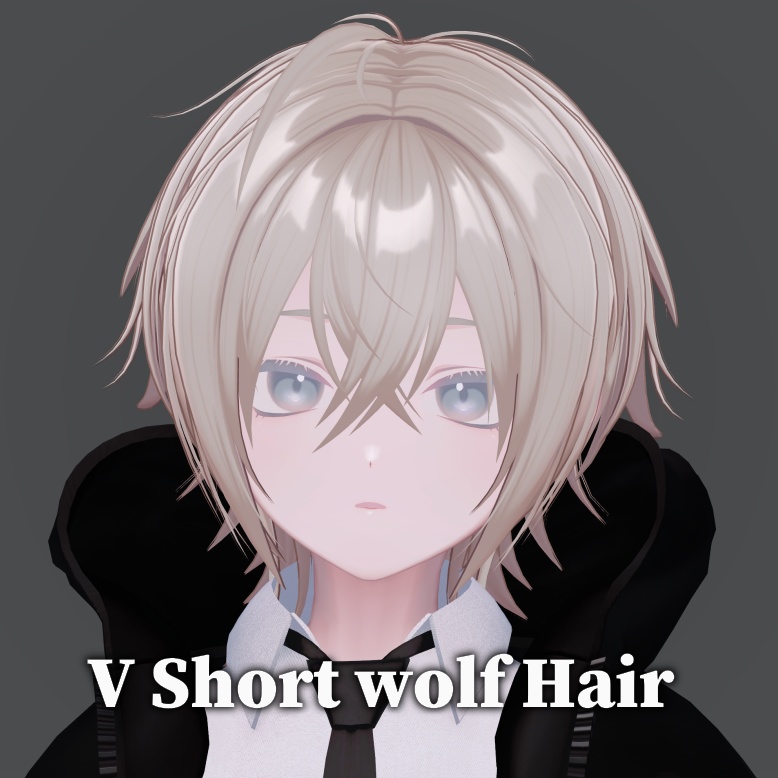 V Short wolf Hair【#EvicPlus】 image
