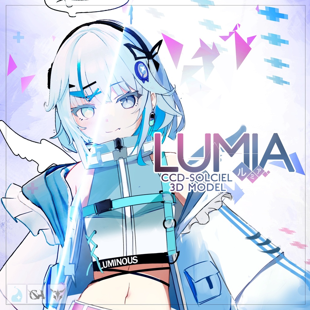 【Lumia ルミア 】 オリジナル3Dモデル image