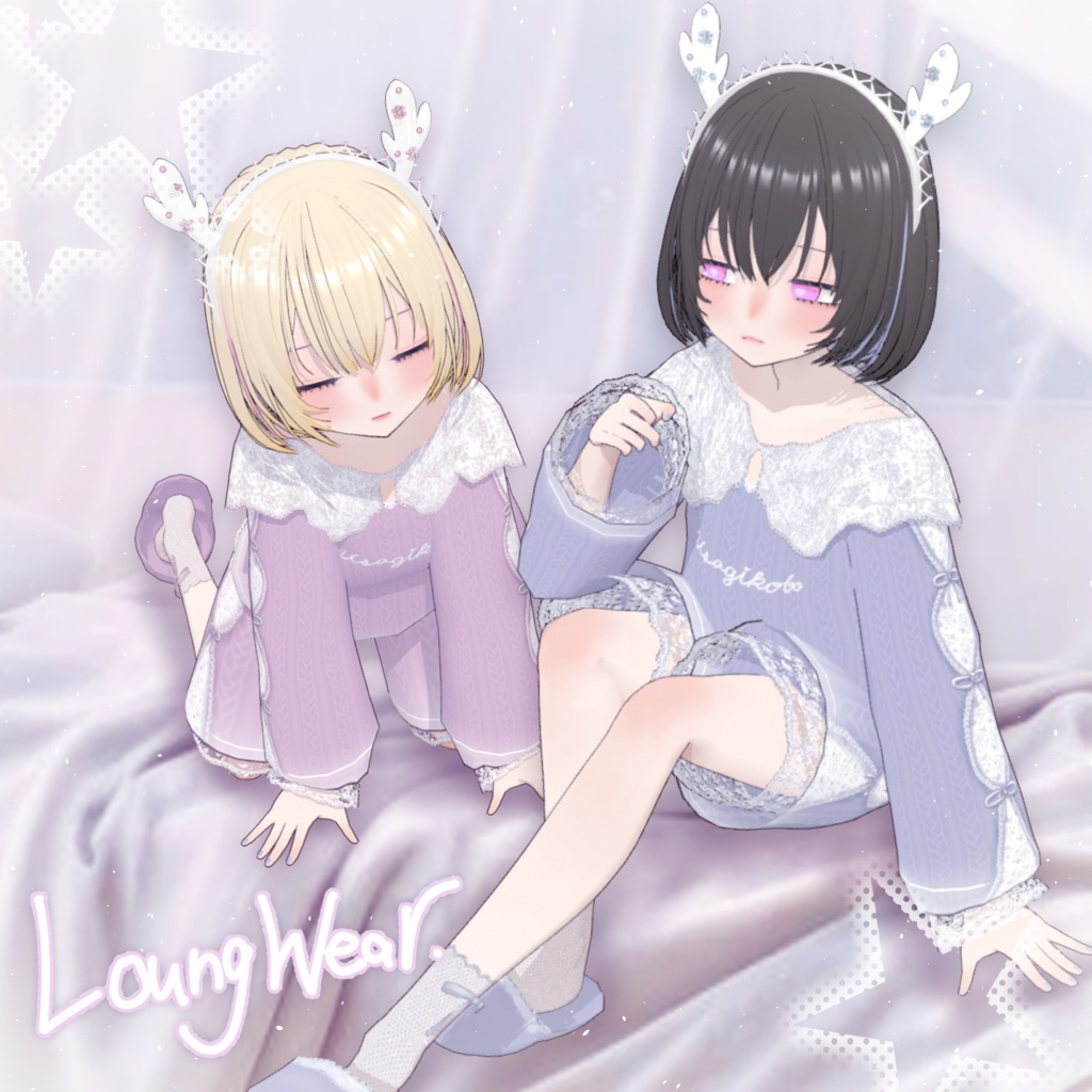 "For Vroid" Winter Loungewear Set [custom item] image