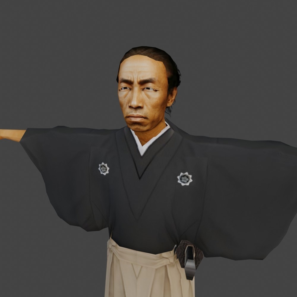 【3Dキャラクター】坂本龍馬 image
