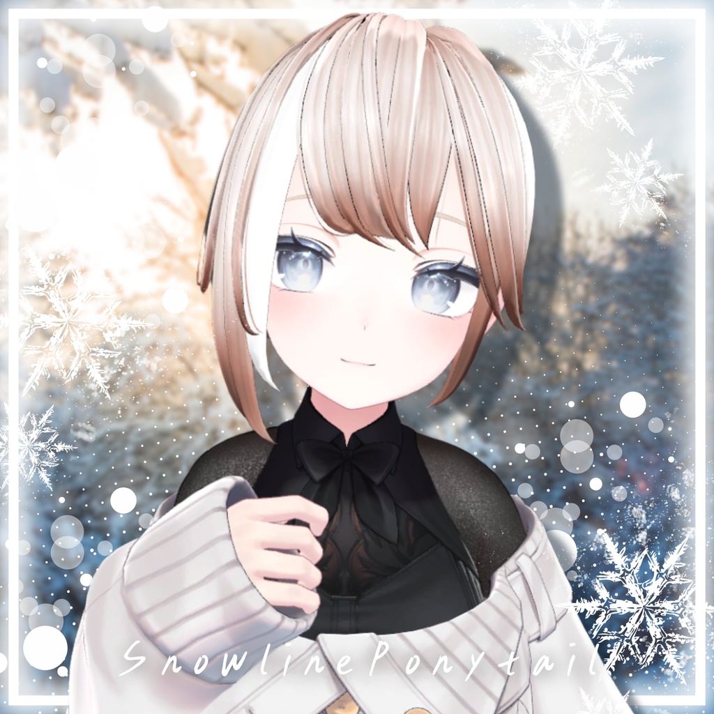 【5avatar】SnowlinePonytail image