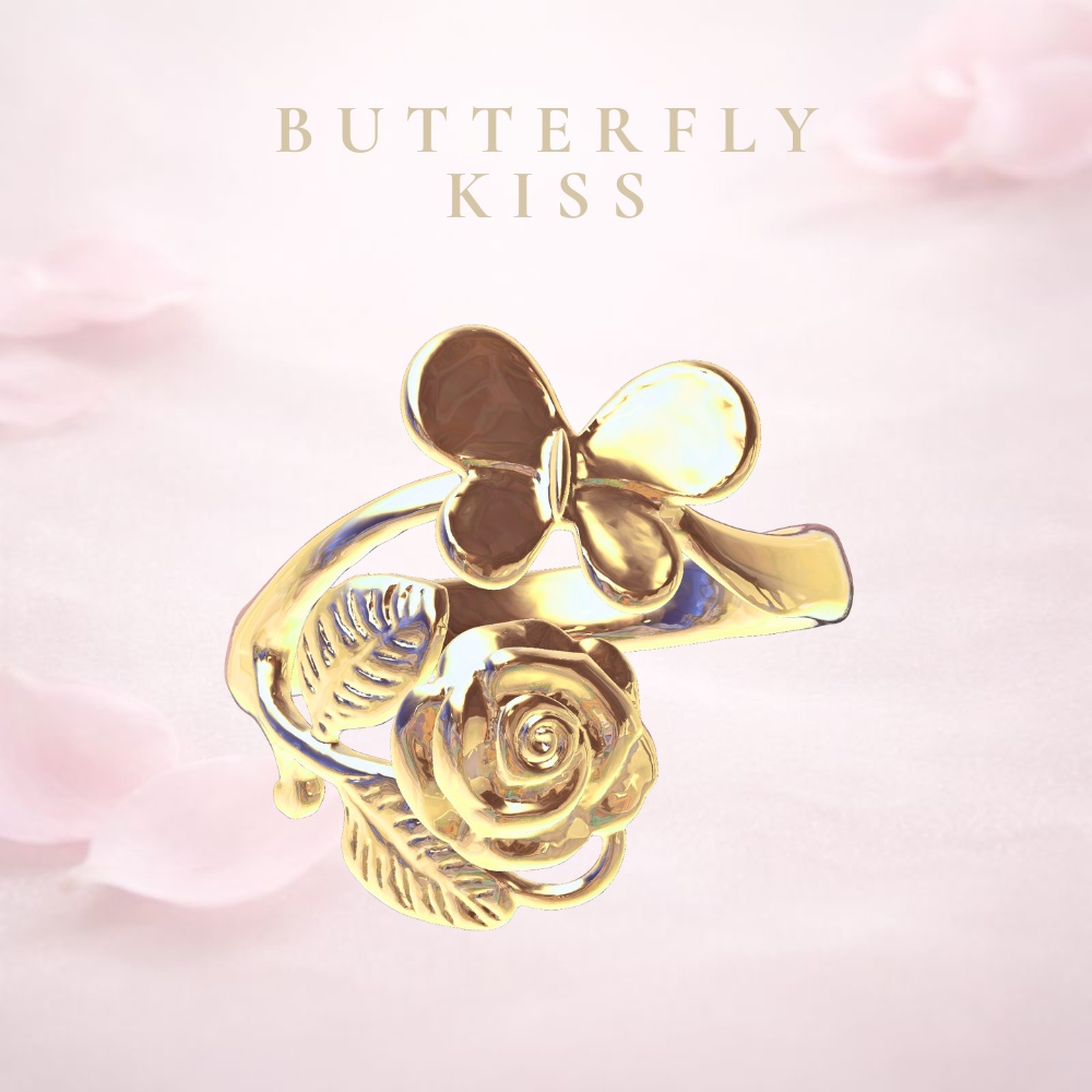 BUTTERFLY KISS - A Love Untangled by the Flutter of Wings Goldrin image