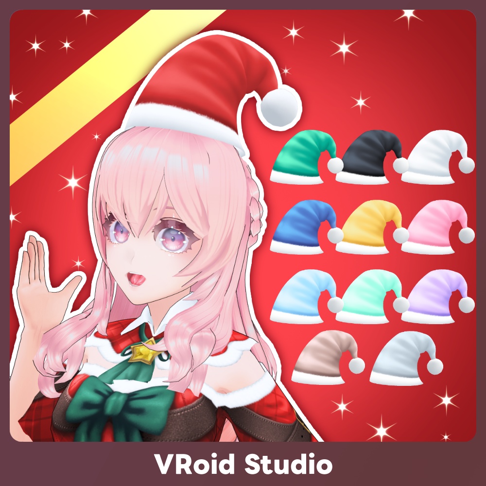Santa Cap for VRoid image